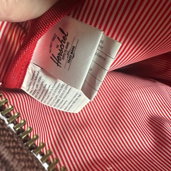 Herschel Supply Nova Mini Backpack Maroon Multi Tonal - Picture 16 of 16